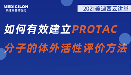 【云讲堂】：如何有效建立PROTAC分子的体外活性评价方法？