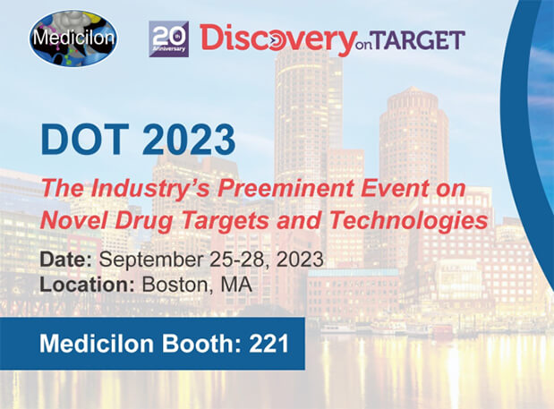 在DOT2023探索新型靶点，不朽情缘mg官网戴学东博士带领团队赴会